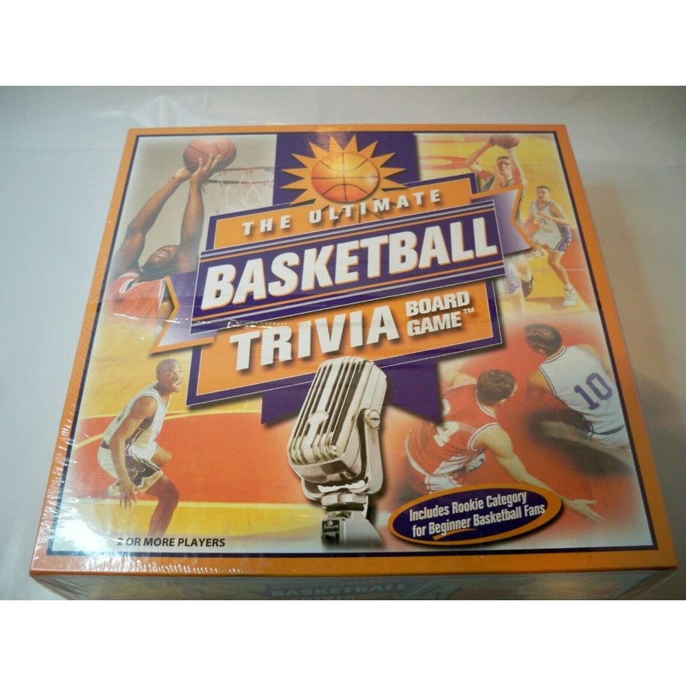 OUTSET MEDIA THE ULTIMATE BASKETBALL TRIVIA BOARD GAME 2001 BRAND NEW